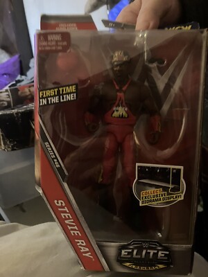 WWE Elite WCW Wrestling Harlem Heat Stevie Ray 6'' Actionfigur OVP ungeöffnet