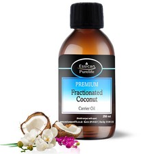 Coconut Oil Fractionated Liquid - 100% pure & natural carrier oil 100 to 1000ml