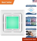 Customizable Color Changing LED Cover/Grille for Bathroom Fans, Easy DIY Inst...
