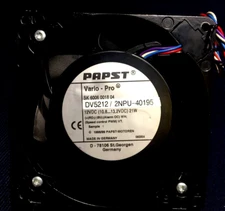 PAPST VARIO - PRO DV5212/2NPU-40195 HIGH SPEED 12VDC 21 WATT W/PWM SPEED CONTROL