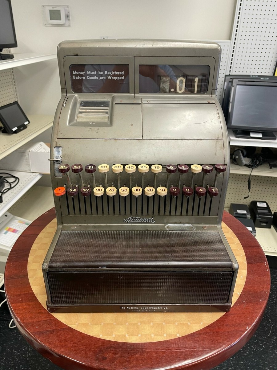 Vintage National Cash Register Co. Model 126(4) - Charlotte, NC