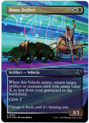 Dune Drifter (Borderless Foil) - 0323 - Aetherdrift - MTG - NM/M