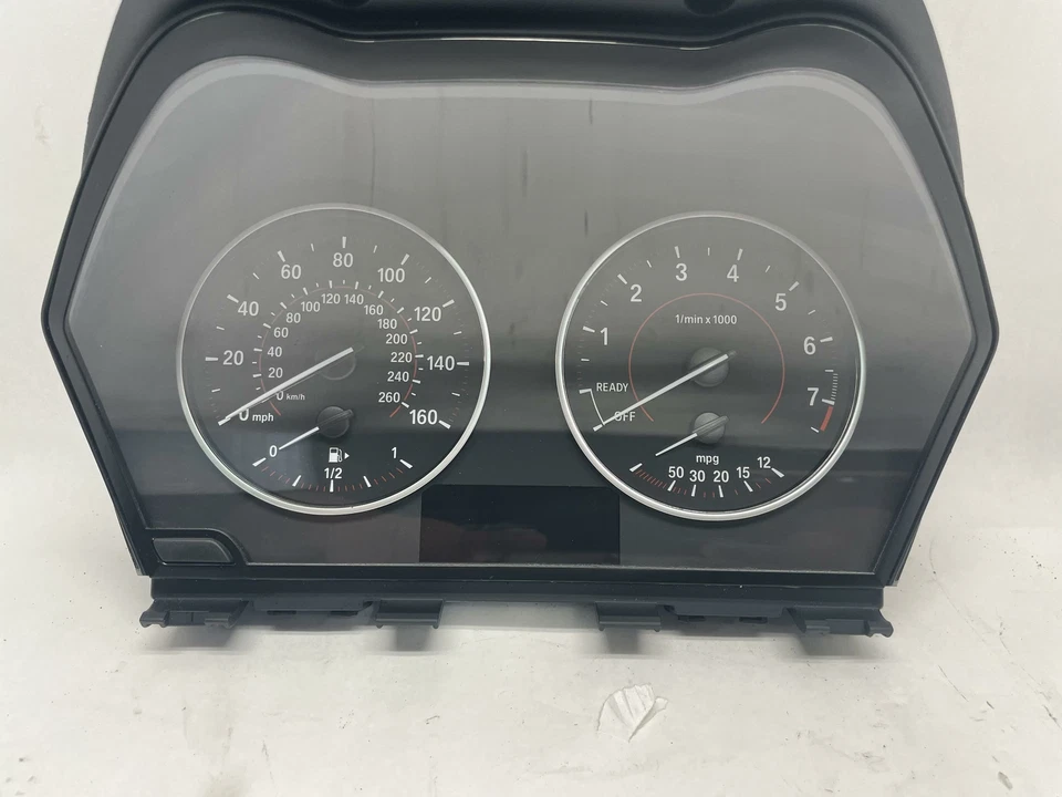 2015-2016 BMW 228I 235I 2 SERIES PAINEL DE VELOCÍMETRO 62109382158 FABRICANTE DE EQUIPAMENTO ORIGINAL 77K MILHAS - Imagem 2 de 4