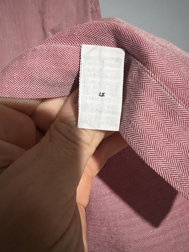 Vintage Polo Ralph Lauren Yarmouth Button Down Hemd Herren 16-32/33 rot gestreift - Bild 7 von 7