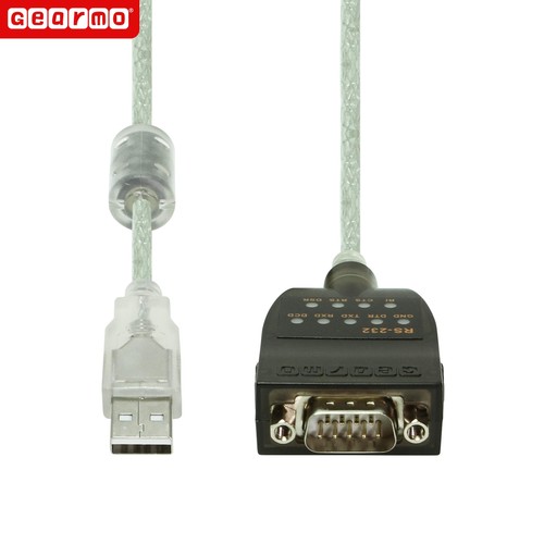USB to RS-232 Serial Adapter w/LED Indicators Windows 11 Support - 第 2/6 張圖片