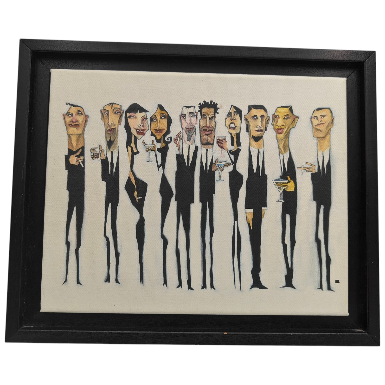 Todd White Barcode Giclee on Canvas Limited Edition 8 X 10