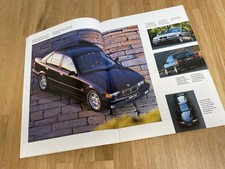 BMW E36 3er Limousinen Prospekt 320i 325tds Technik Brochure 90er Original