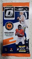 (1) 2021 PANINI DONRUSS OPTIC NFL FOOTBALL CELLO VALUE PACK LAWRENCE RC DOWNTOWN