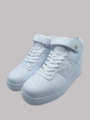 Fila Vulc 13 Mid White Sneakers Women s Size 6 Strap Lace Shoes New 5CM00101-100