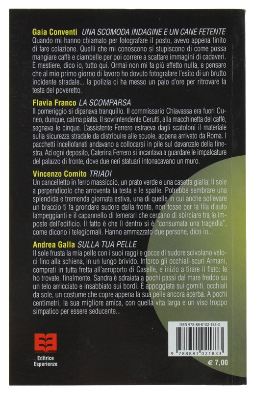 QUATTRO TONI DI GIALLO : racconti Autori vari. 2008