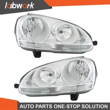 Labwork Headlights For Volkswagen Rabbit 2006-2009&Jetta 2005-2010 Left+Right