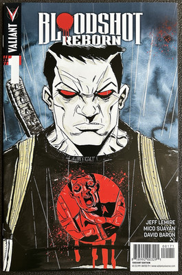 Bloodshot Reborn #1 2015 Valiant 1;20 Jeff Lemire Variant G NM