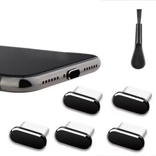 USB C Dust Plug, Type C Anti Plug Cover Charging Port Protector Black