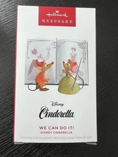 HALLMARK 2025 WE CAN DO IT! CINDERELLA DISNEY ORNAMENT