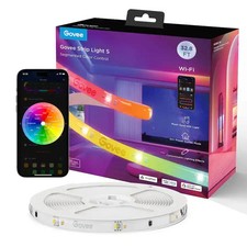 NEW Govee 32.8ft Wi-Fi RGBICW LED Strip Light S Segmented Color Control