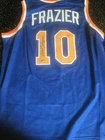 WALT FRAZIER HAND SIGNED AUTOGRAPH BASKETBALL JERSEY NEW YORK KNICKS XL COA 3