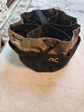 CLC Custom Leathercraft 1148 18 Taschen Kordelzug Eimertasche Werkzeugträger Halter