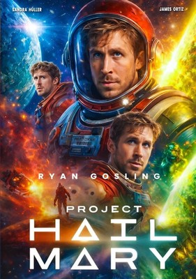 Project Hail Mary 2026 DVD Action Movie Full HD Audio Eng All Region Free Ship