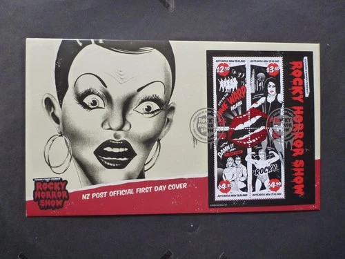 NEW ZEALAND Rocky Horror Show Mini Sheet First Day Cover