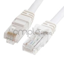 CAT6 10FT Cable Ethernet Lan Network CAT 6 RJ45 Patch Cord Internet White