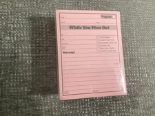 Tops Important Message Note Pad 12 Pack, 50 Sheets, Pink, 3002-P