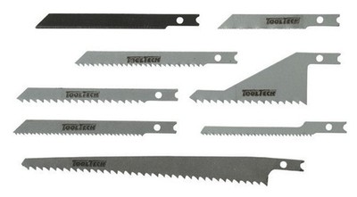 Stichsägeblätter Satz universal 8-teilig Werkzeug Sägeblätter Tooltech 10057