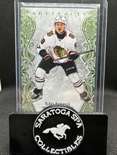 2025-26 Upper Deck Artifacts Lime Green /125 Tyler Bertuzzi #40 Blackhawks