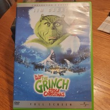 Dr. Seuss How the Grinch Stole Christmas DVD Collector's Edition Jim Carrey Wide