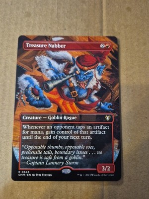 Treasure Nabber (Borderless) Commander Masters Regular