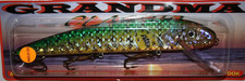 9" Grandma Lure Classic Crankbait Musky Pike Lure Holoform Hi-Tech Perch G9H-77