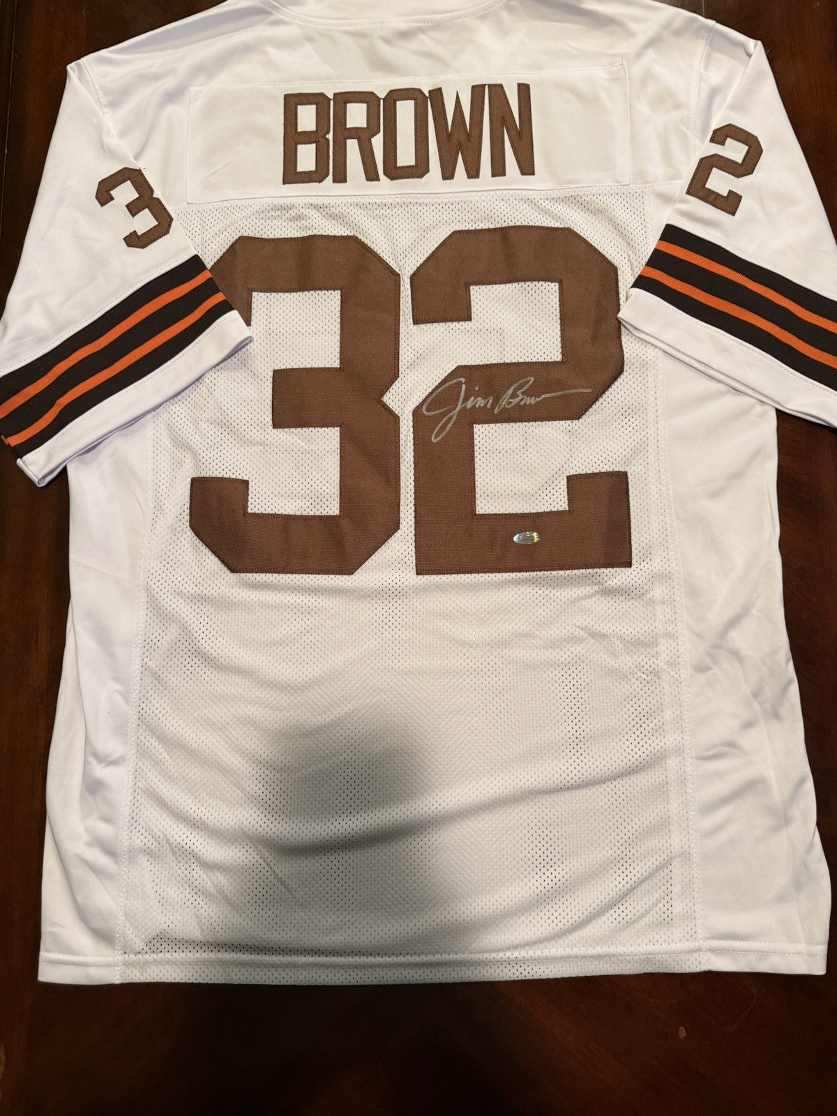 Jim Brown Autographed Signed Cleveland Browns Jersey Steiner COA 