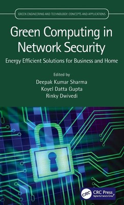 Green Computing in Network Security | Deepak Kumar Sharma (u. a.) | Englisch