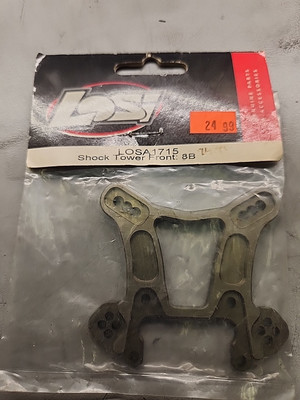LOSA1715 	Losi 8B Front Shock Tower Buggy 1/8 RC Parts Vintage Rare New