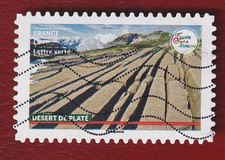 🦬TIMBRE OBLITERE AUTOADHESIF N°2030 - Désert de Platé🦬