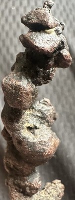 2.7  Nice Copper Crystal Group w Black Tenorite Coat - Knowlton Mine, Michigan