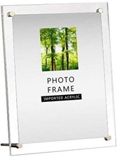 4X6 Modern Acrylic Photo Frame - Desktop/Standing