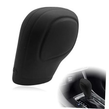 Automotive Universal Silicone Car Gear Shift Knob Cover, Anti-Slip Black
