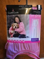Brand New - Cuddl Duds 2-Piece Essentials Base Layer Set Girls Size XL (14/16)