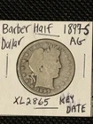 1897-S Barber Half Dollar AG