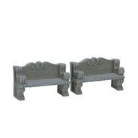 Stone Bank Set Aus 2 - Lemax Cod. 74612