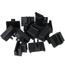 YHXiXi 12PCS File Cabinet Rails Hanging Rail Clips Specialty Black