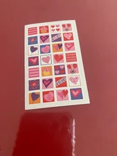 Year: 2013 Mrs Grossman's Love Blocks Half Sticker Strip