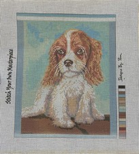 Cocker Spaniel Needlepoint Canvas