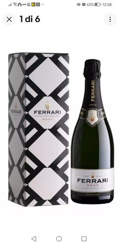 Una Bottiglia Ferrari BRUT Doc Trento 2023 Spumante - Foto 1 di 6