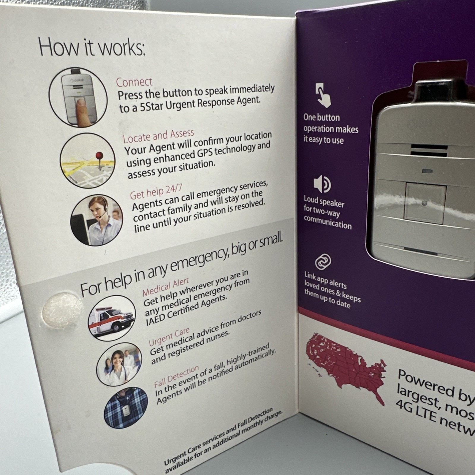 LIVELY  MOBILE GREATCALL MEDICAL ALERT DEVICE