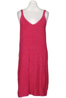 Massimo Dutti Kleid Damen Dress Damenkleid Gr. M Baumwolle Pink #vfzjz1k