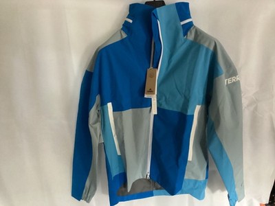ADIDAS TERREX MY SHELTER RAIN RDY JACKE GRÖSSE SMALL BRANDNEU BLAU TU6