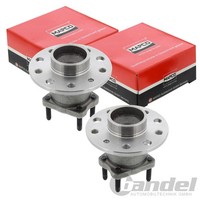 2X Mapco RADLAGER-SATZ Hinten Beidseitig Passend FüR Opel Astra Zafira | 26832