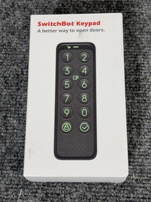 SwitchBot Smart Keypad for SwitchBot Lock Keyless Home Entry IP65