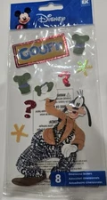   DISNEY GOOFY!  1 PACK BY JOLEE'S BOUTIQUE 8 PIECES